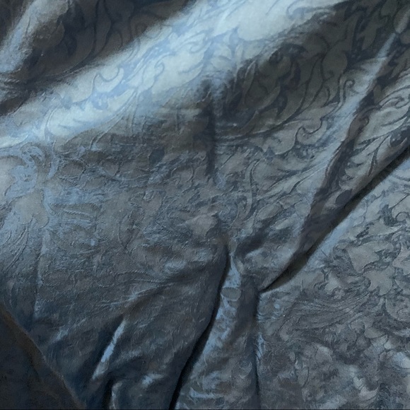 Anthropologie Holding Horses Blue Print Slit Sleeve Dress size Small - Picture 8 of 10